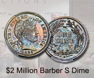 $2 million Dime: This Very Rare Coin Was Just Sold at Auction