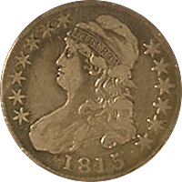 1815 Capped Bust Half Dollar