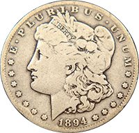 1894 S Morgan Silver Dollar