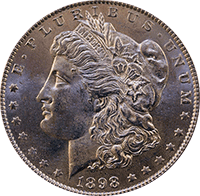 1898 Morgan Silver Dollar