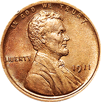 1911 S Wheat Penny