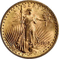 1912 St Gaudens Double Eagle