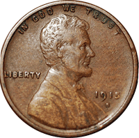 1915 D Wheat Penny