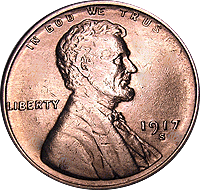 1917 D Wheat Penny