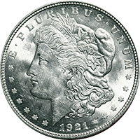 1921 S Morgan Silver Dollar Value | CoinTrackers