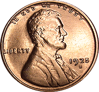 1925 D Wheat Penny