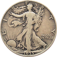 1935 Silver Dollar Value Chart