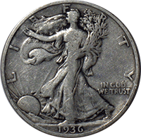 1944 Liberty Half Dollar Value Chart