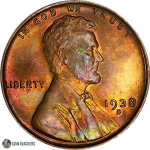 1938 D Wheat Penny