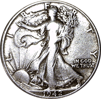 Walking Liberty Silver Dollar Value Chart