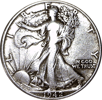 1944 Half Dollar Value Chart