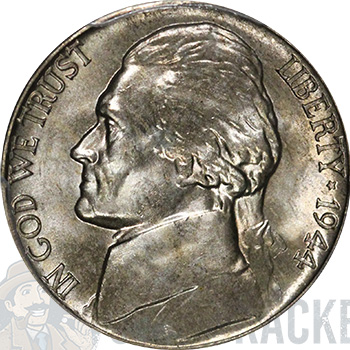 1944 P Nickel