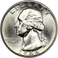 1944 Silver Quarter Value Chart
