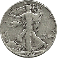 1946 D Half Dollar