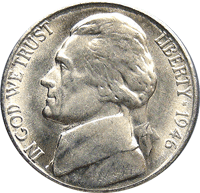 1946 Jefferson Nickel Value | CoinTrackers