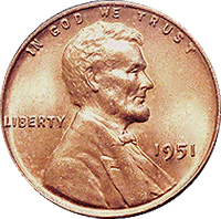 1951 Wheat Penny Value | CoinTrackers