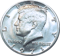 1974 Kennedy Half Dollar Value Chart