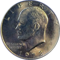 1972 Eisenhower Dollar Value Chart