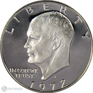 1972 S Silver Dollar (40% Silver)
