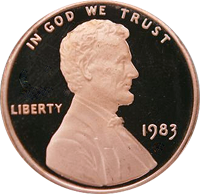 1983 D Lincoln Penny