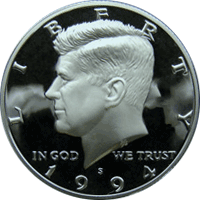 1994 S Kennedy Half Dollar Proof