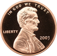 2003 D Lincoln Penny