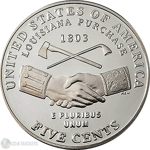 2004 Louisiana Purchase Nickel