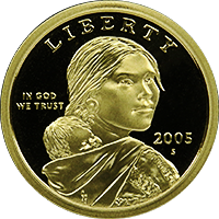 2005 S Sacagawea Dollar Proof