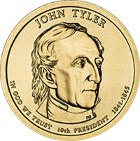 2009 P John Tyler Dollar