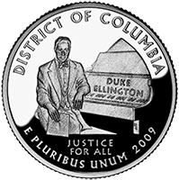 2009 S District Of Columbia Quarter Proof