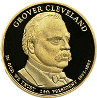 2012 S Grover Cleveland 2nd Dollar Proof