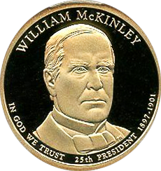 2013 S William Mckinley Dollar Proof