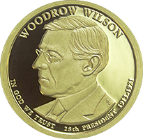 2013 S Woodrow Wilson Dollar Proof