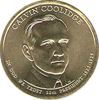 2014 P Calvin Coolidge Dollar