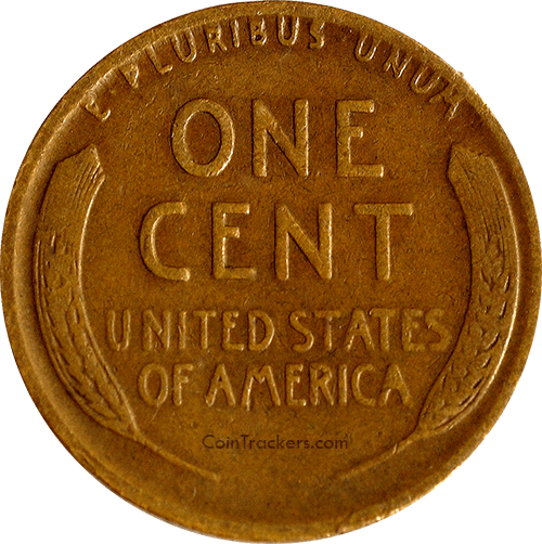 1951 P Lincoln Wheat Cent Penny Roll    50 Circulated Pennies