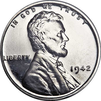 1942 Aluminum Cent Error