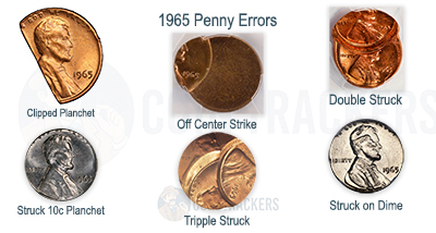 Penny Errors from 1964