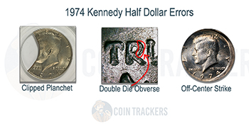 1974 Half Dollar Errors