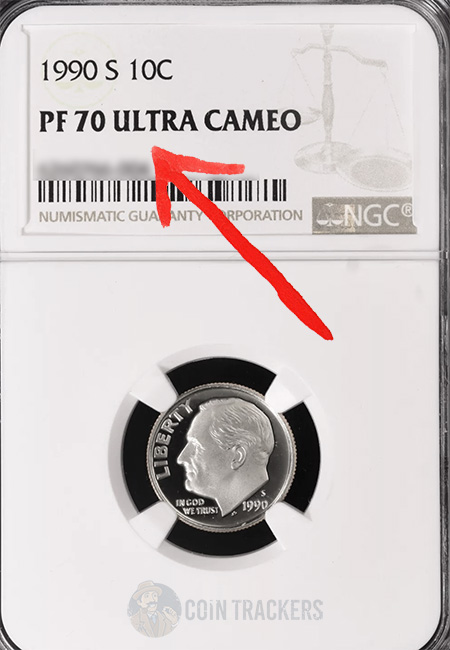 Cameo Proof 1990 S Example