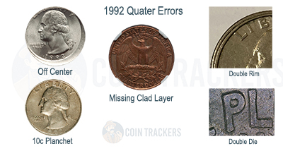1992 Quarter Errors