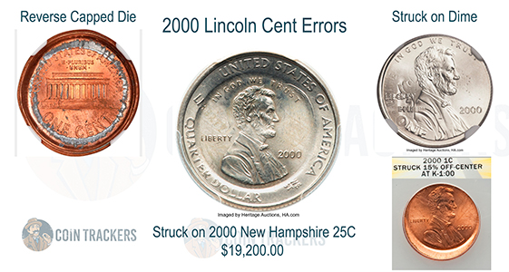 2000 Lincoln Penny Errors
