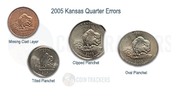 2005 Kansas Quarter Errors