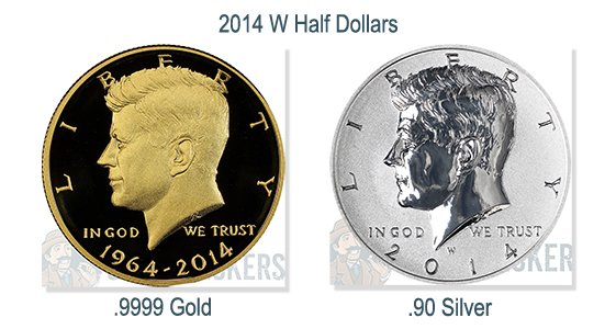 2014 W .9999 Gold Half Dollar Value | CoinTrackers