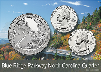 2015 Blue Ridge Parkway Quarter Info