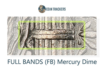 Full Bands Mercury Dime