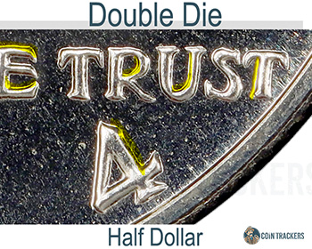 Double Die Half Dollar Error