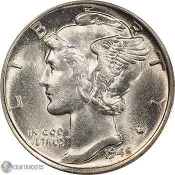 Mercury Dime Values (1916-1945) | CoinTrackers.com Project