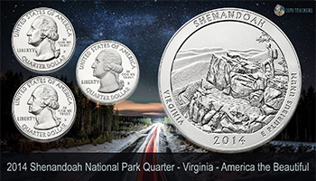 2014 Shenandoah Virginia Quarter