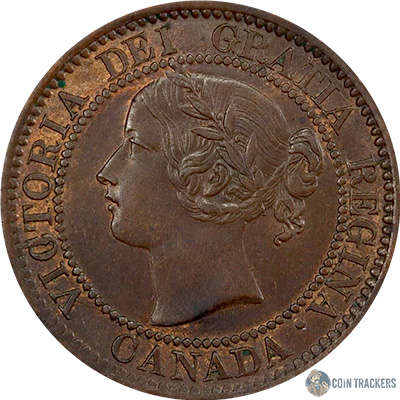 1858 Canadian Large Cent