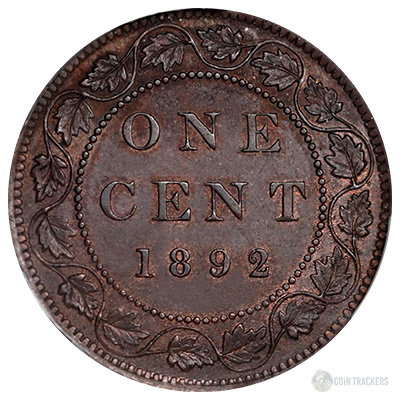 1892 Canadian Large Cent